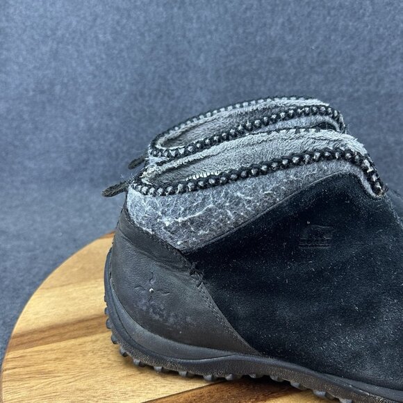 Sorel Womens Joliette Leather Thinsulate Waterproof Slip-on Winter Boots Size 10 - Picture 3 of 11